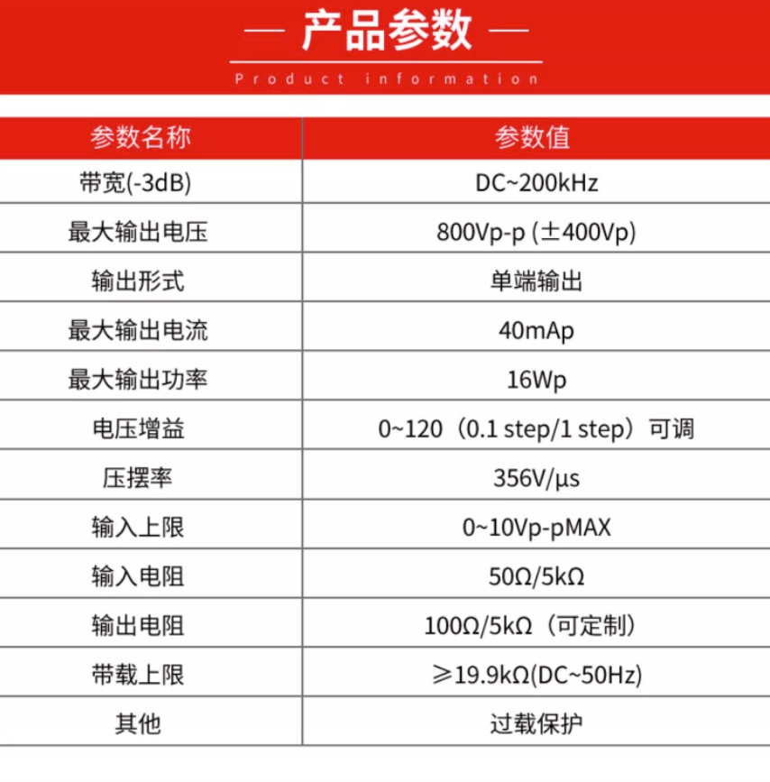 ATA-2082超声导波高压放大器 ATA-2082超声导波高压放大器